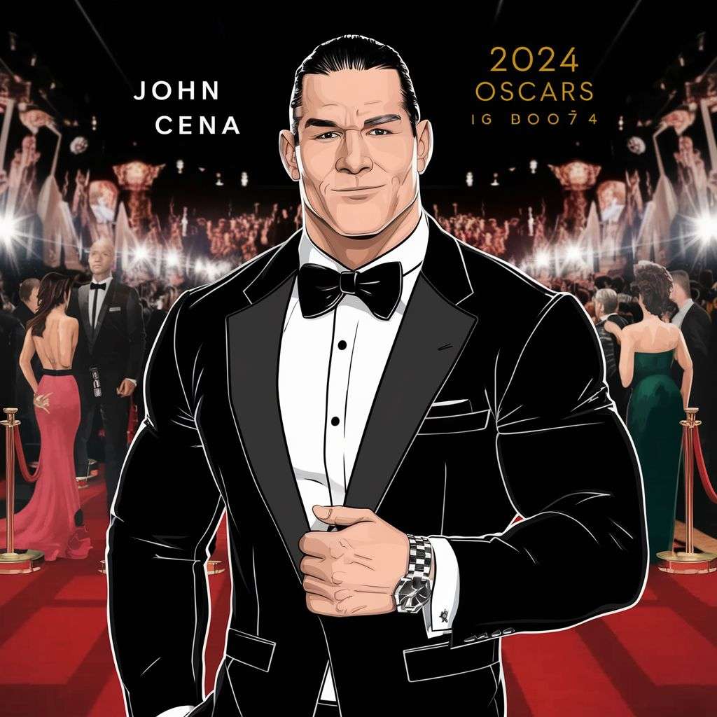 John Cena Oscars 2024 Presents Best Costume Awards While Nude. The